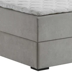 Hellgraues Boxbett Angelo