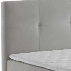 Hellgraues Boxbett Angelo
