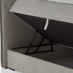 Hellgraues Boxbett Valpara