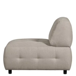 Hellgraues Flachgewebe Sofa Element Cracks