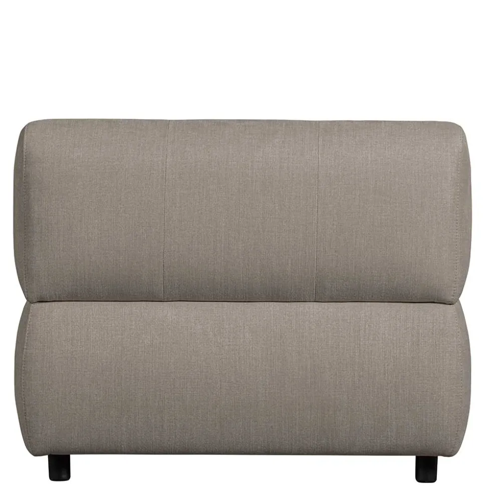 Hellgraues Flachgewebe Sofa Element Cracks