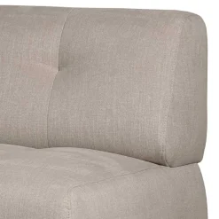 Hellgraues Flachgewebe Sofa Element Cracks