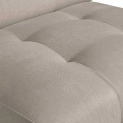 Hellgraues Flachgewebe Sofa Element Cracks