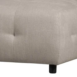Hellgraues Flachgewebe Sofa Element Cracks