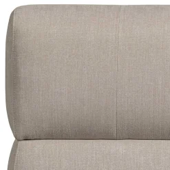 Hellgraues Flachgewebe Sofa Element Cracks
