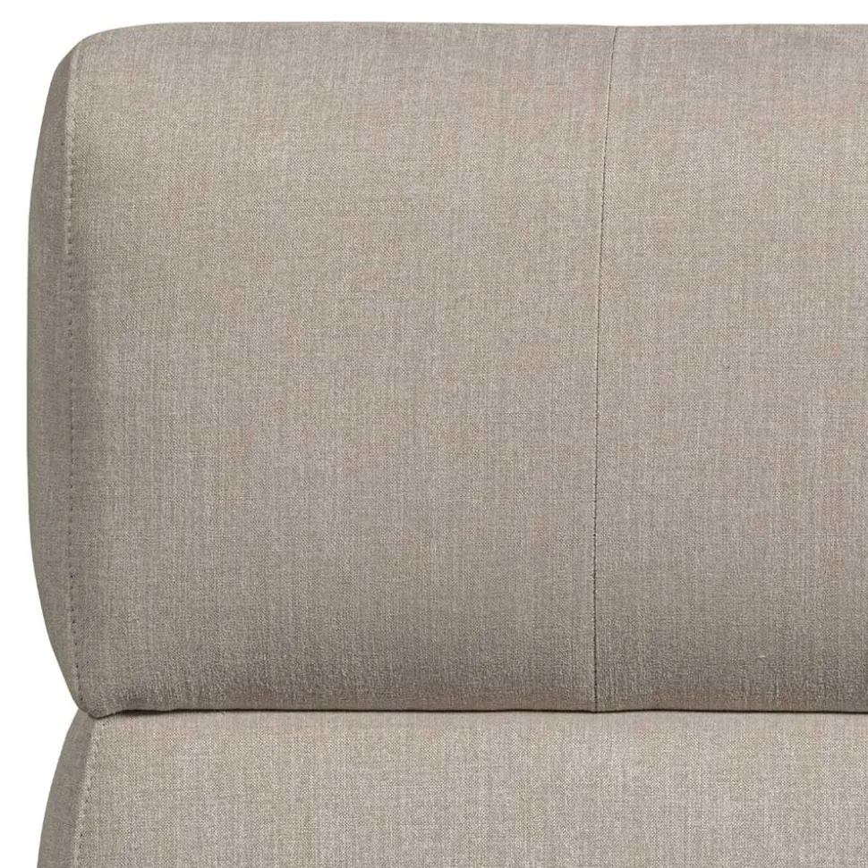Hellgraues Flachgewebe Sofa Element Cracks