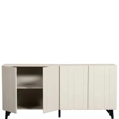 Hellgraues Sideboard Bosso