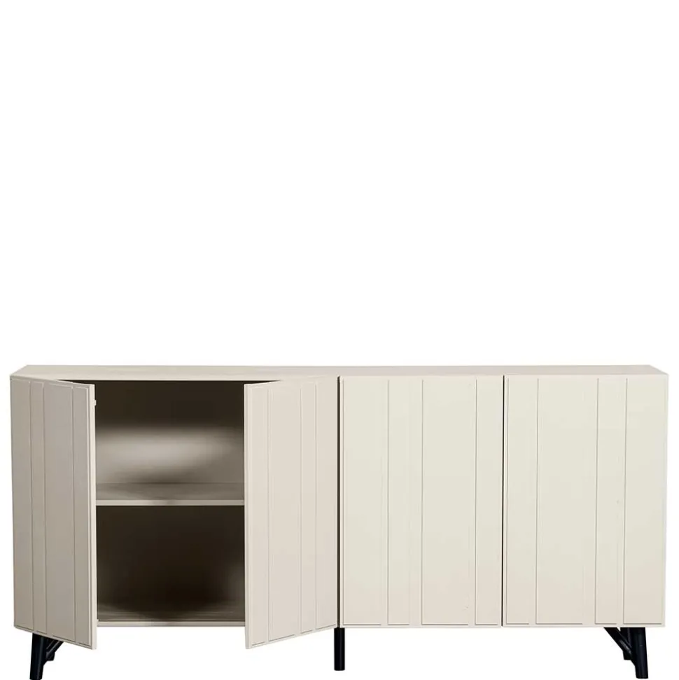 Hellgraues Sideboard Bosso