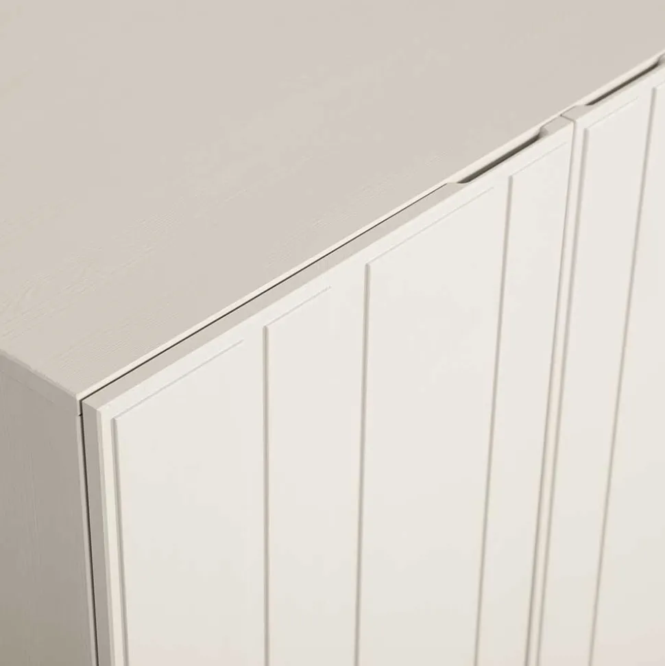 Hellgraues Sideboard Bosso