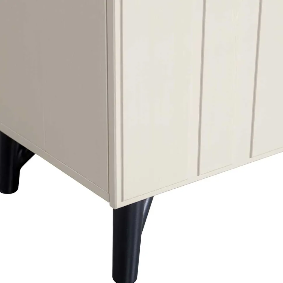 Hellgraues Sideboard Bosso