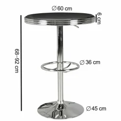 Höhenverstellbarer Bartisch Silvanus