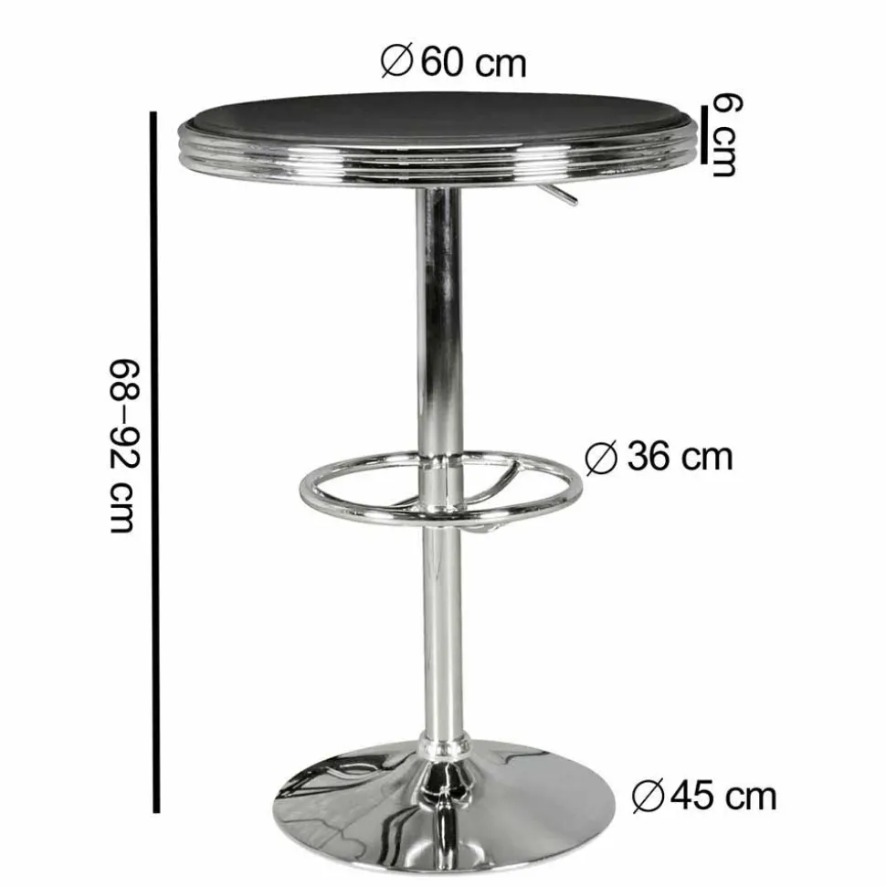 Höhenverstellbarer Bartisch Silvanus