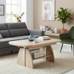 Höhenverstellbarer Couchtisch Sanjo