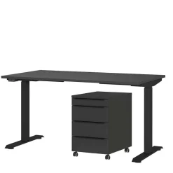 Höhenverstellbarer Schreibtisch Abby