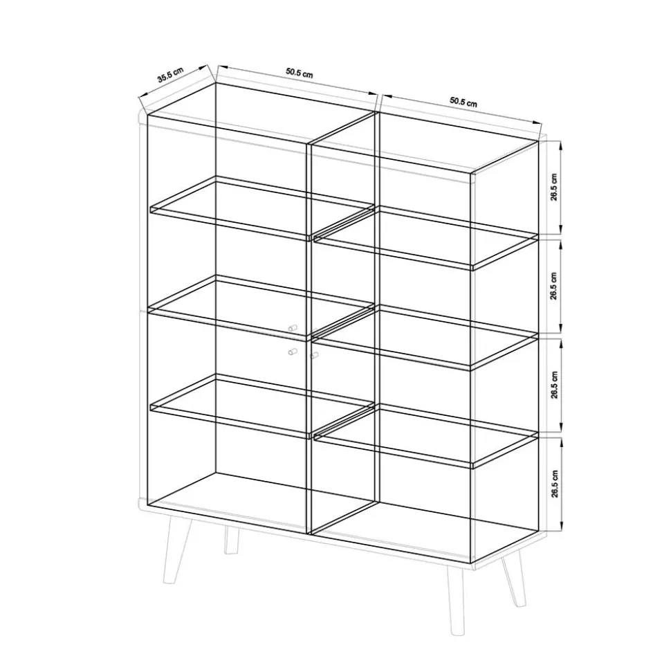 Highboard Levanca