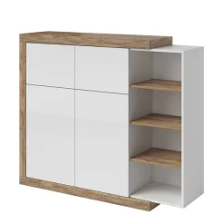 Highboard mit offenen Fächern Prismo