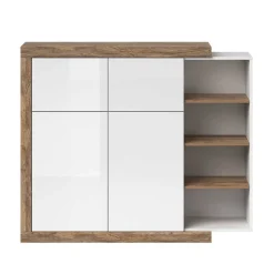 Highboard mit offenen Fächern Prismo