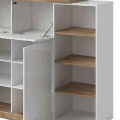 Highboard mit offenen Fächern Prismo