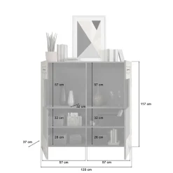 Highboard Vitrine Contreros