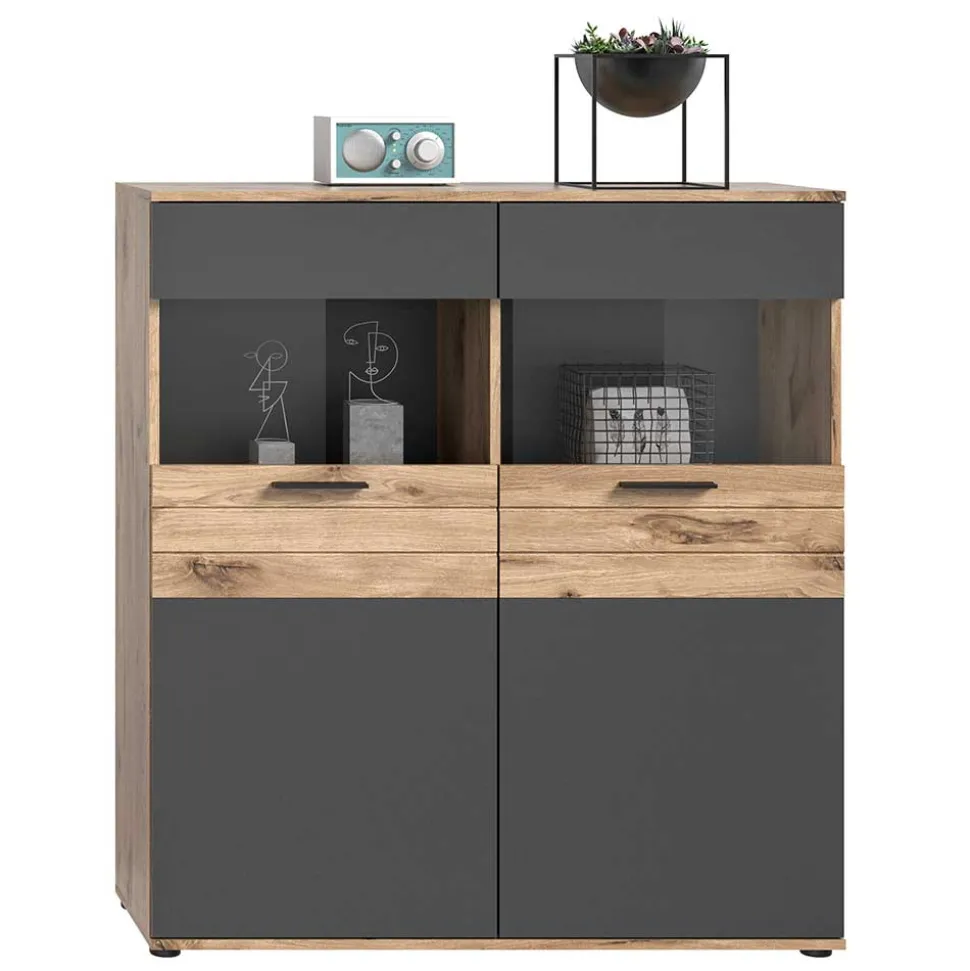 Highboard Vitrine Plestna