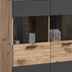 Highboard Vitrine Plestna