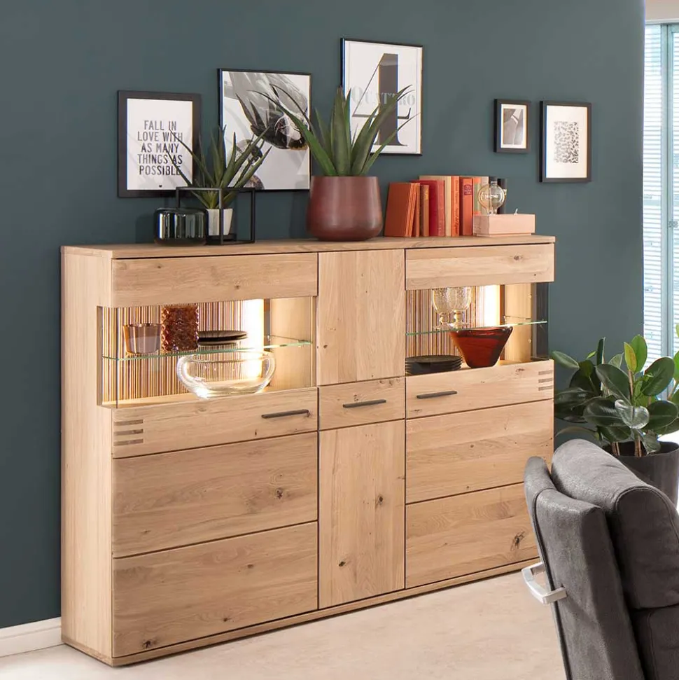 Highboard Vitrine Wupnia