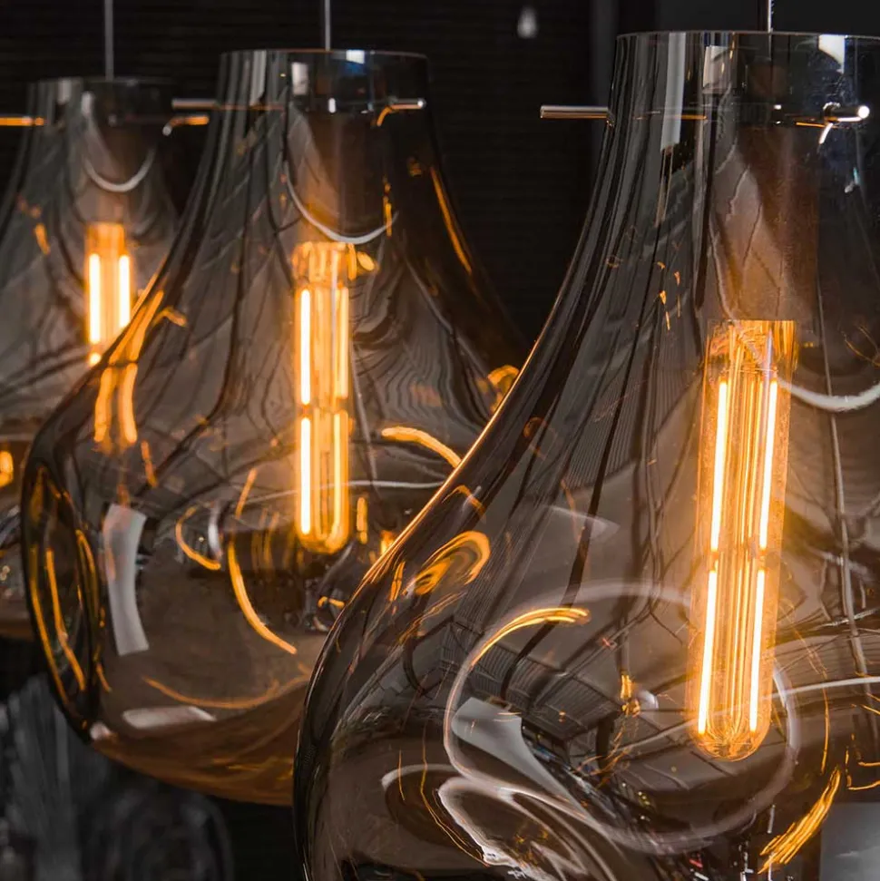 Hängeleuchte aus Glas Yarisis