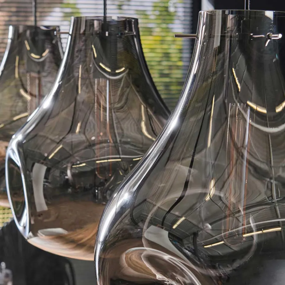 Hängeleuchte aus Glas Yarisis