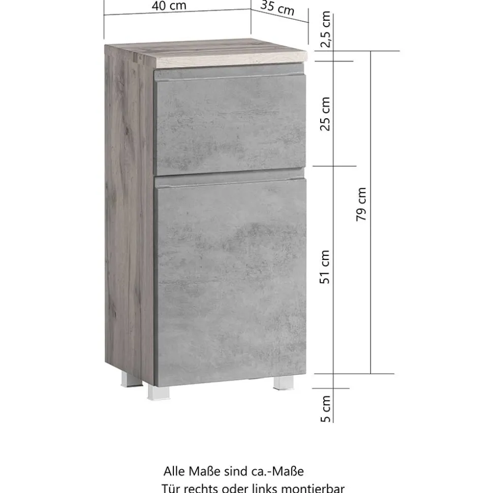 Hängender Badschrank Lactona