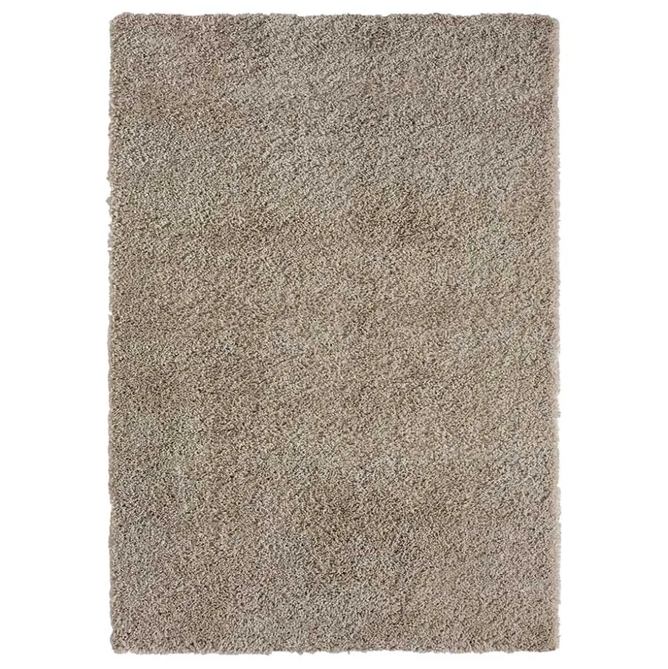 Hochflor Teppich Beige Pisaldo