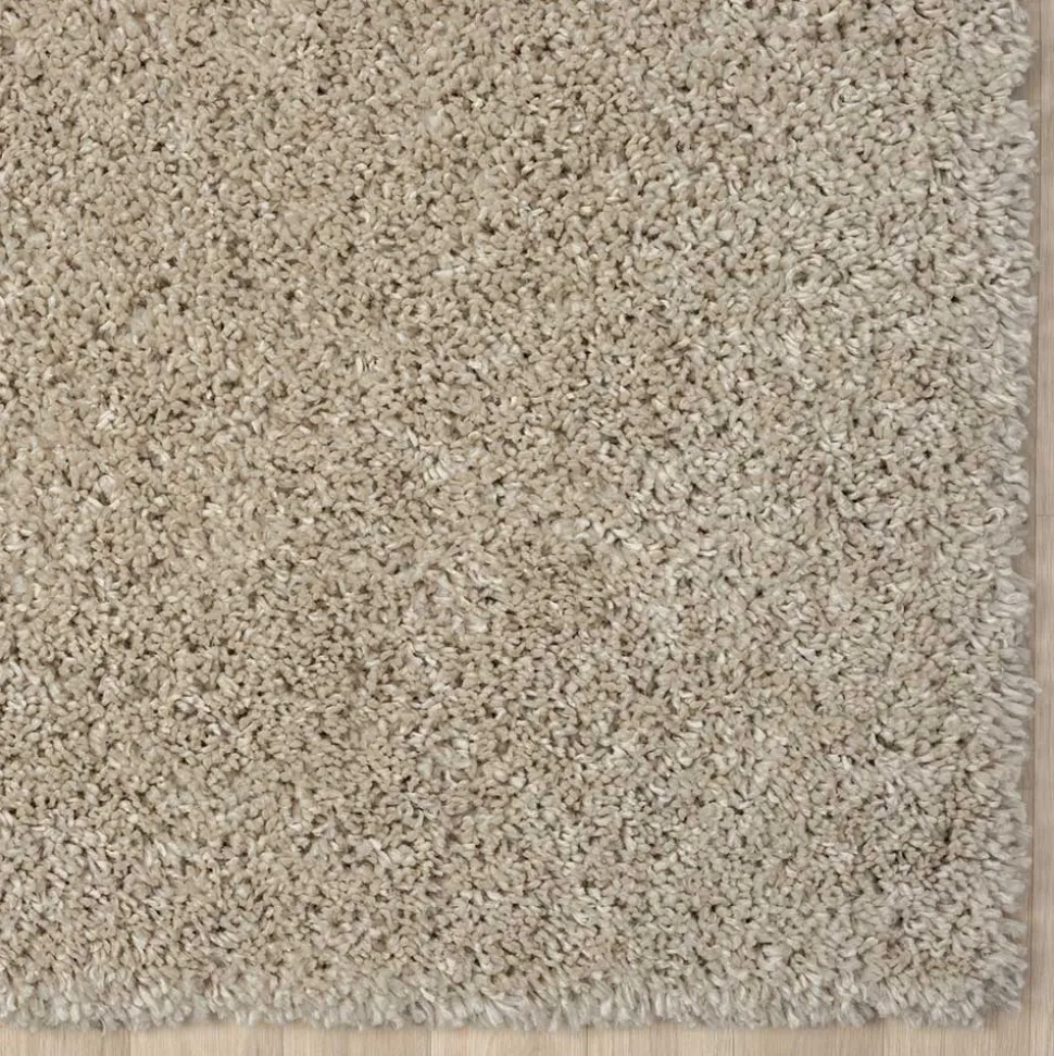 Hochflor Teppich Beige Pisaldo