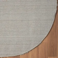 Hochflor Teppich Beige Rondma