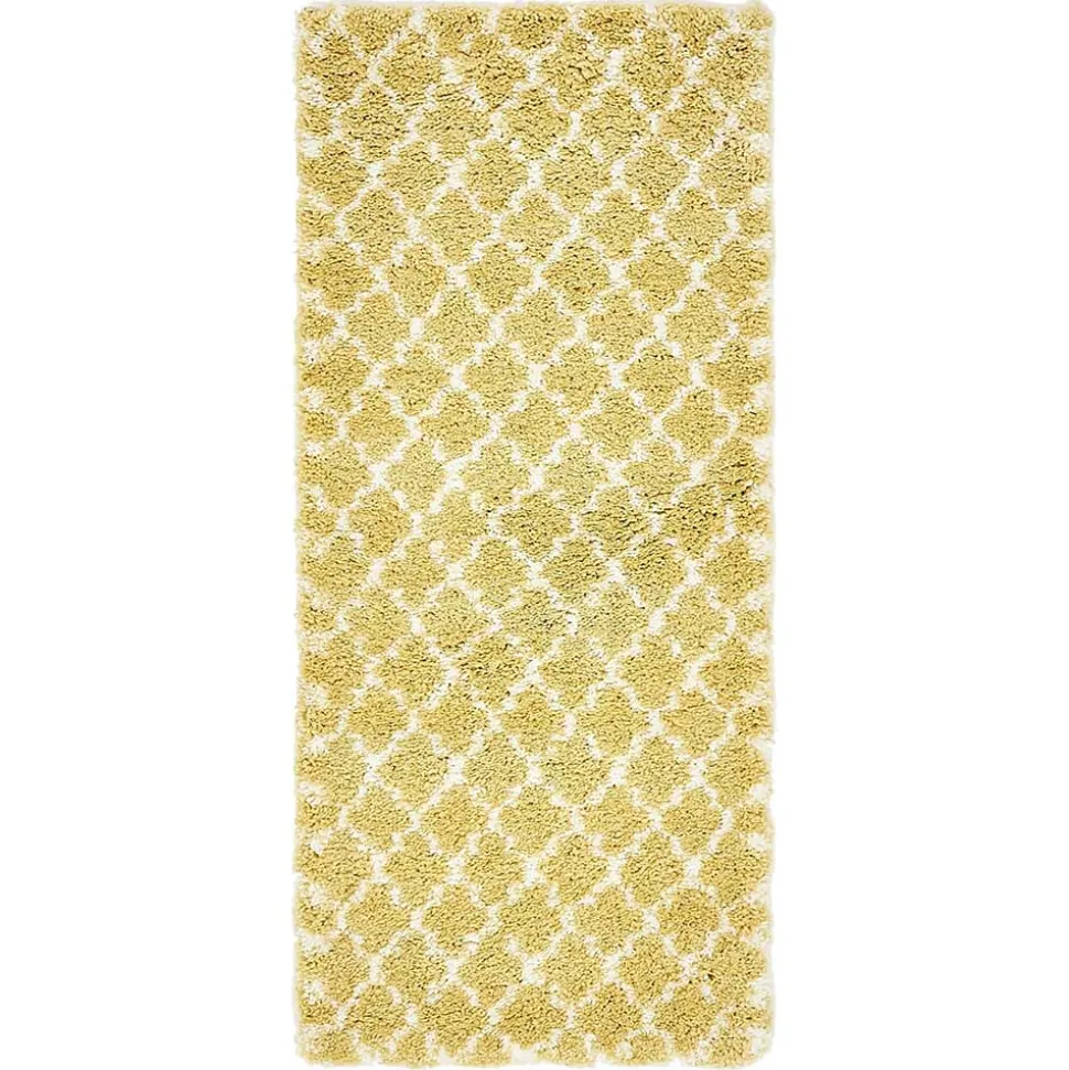 Hochflor Teppich Sunset