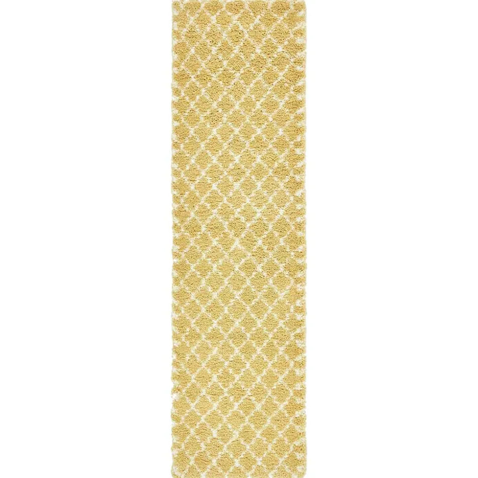 Hochflor Teppich Sunset