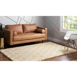 Hochflor Teppich Sunset
