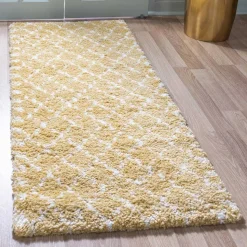 Hochflor Teppich Sunset