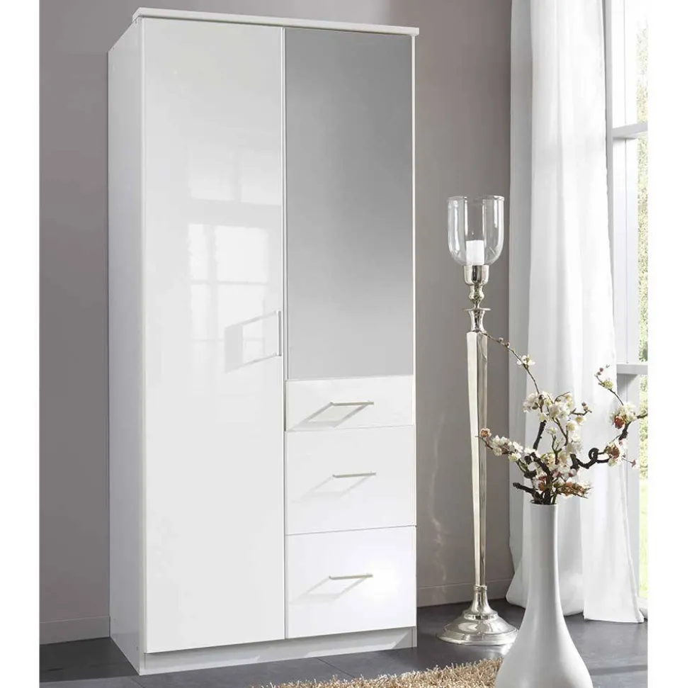 Hochglanz Schlafzimmerkleiderschrank Emritalo