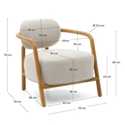 Hochmoderner Sessel Altabeticas