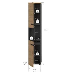 Hochschrank Alexandro