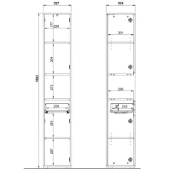 Hochschrank Craim