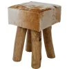 Hocker mit Fell Urak