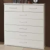 Hohe Schubladenkommode Letla