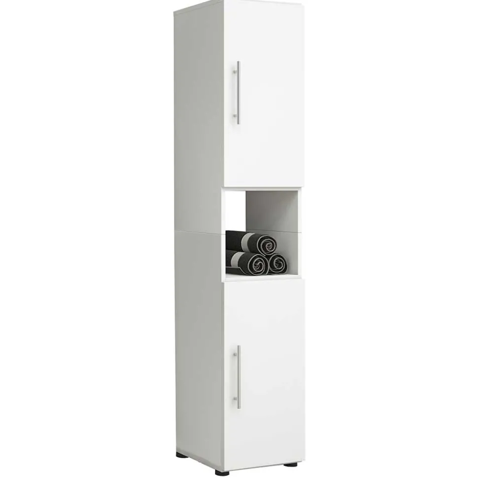 Hoher Badseitenschrank Eli
