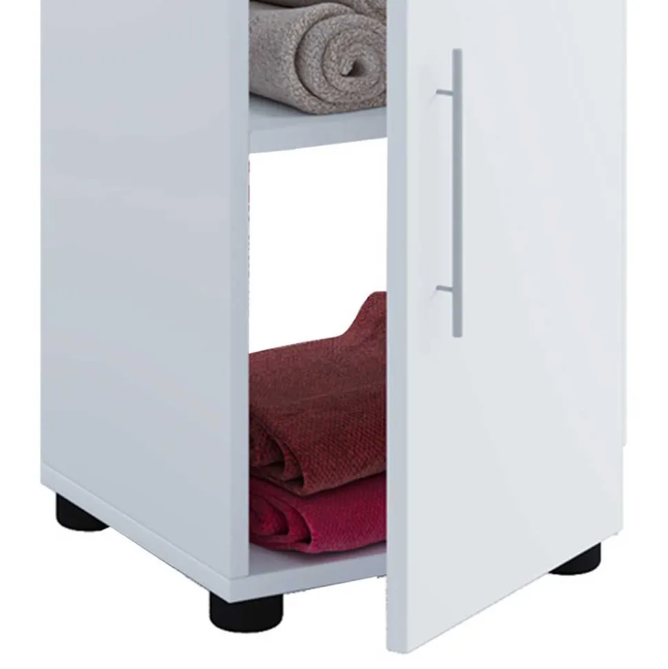 Hoher Badseitenschrank Eli