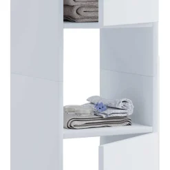 Hoher Badseitenschrank Eli