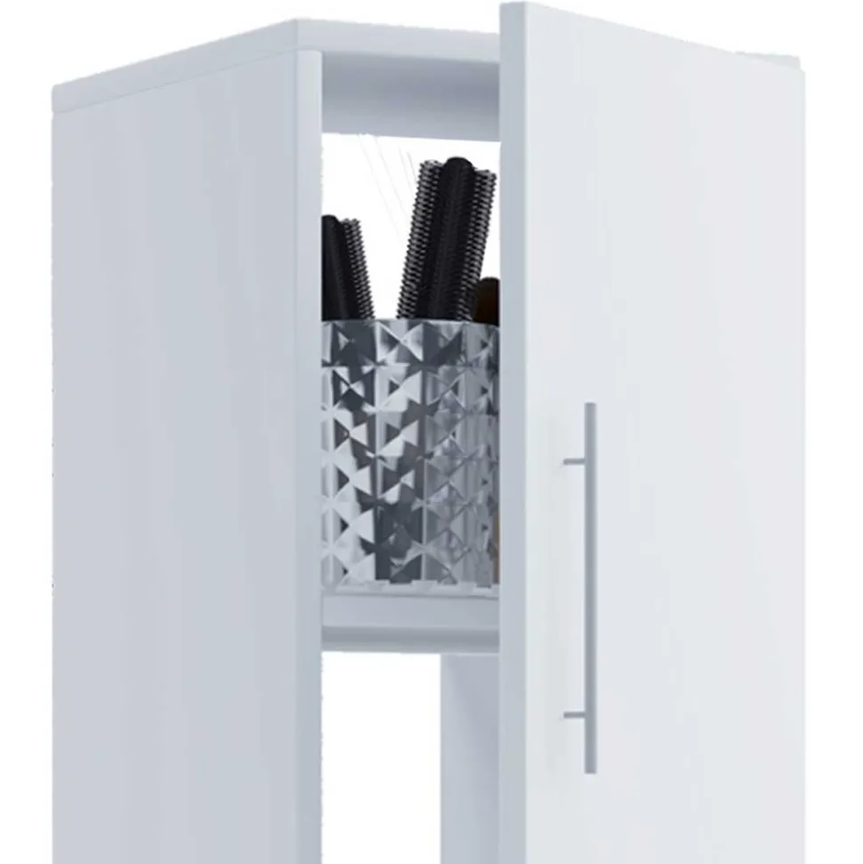 Hoher Badseitenschrank Eli