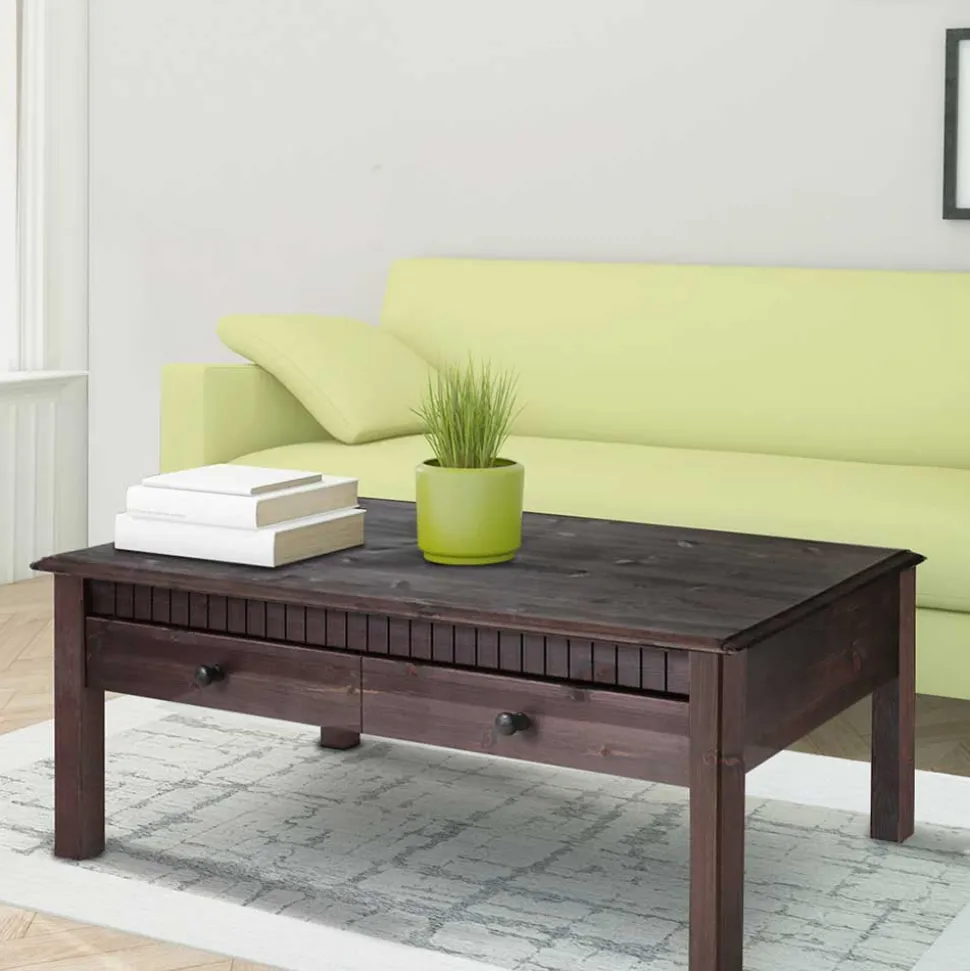 Holz Couchtisch Leitau