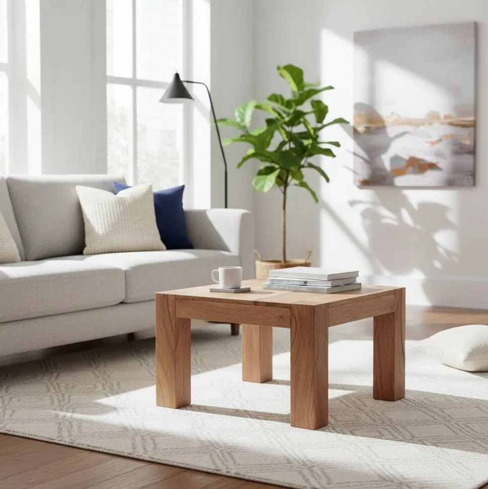 Holz Couchtisch Selvas