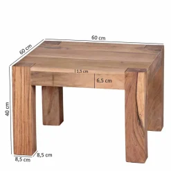 Holz Couchtisch Selvas