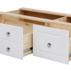 Holz Doppelbett Sadanos